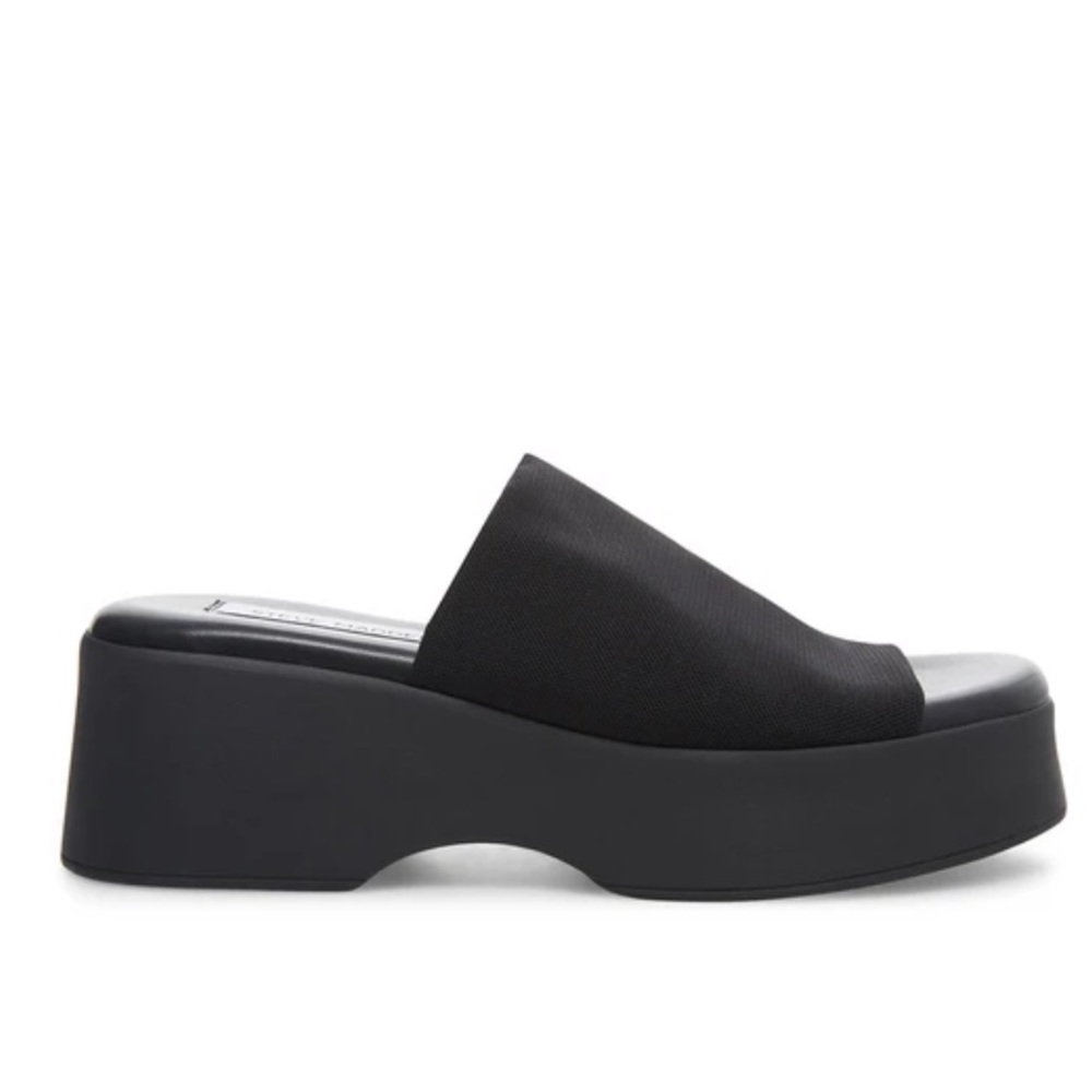 Steve Madden Slinky Black Sandals